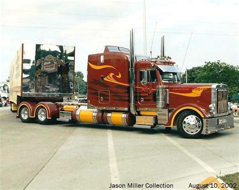 Long Haul Team Truck Peterbuilt California Hauler Big Rig