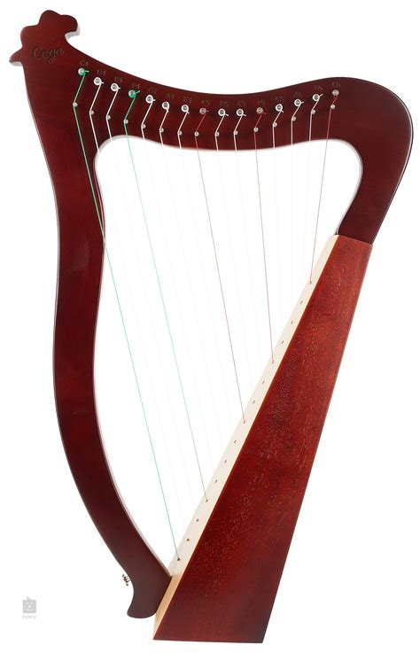 Cega Harp String Brown Opened Lyre Kytary Ie