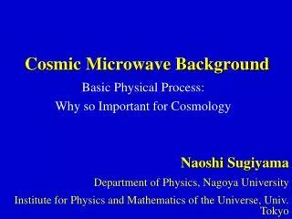 Ppt Cosmic Microwave Background Radiation Cmbr Powerpoint