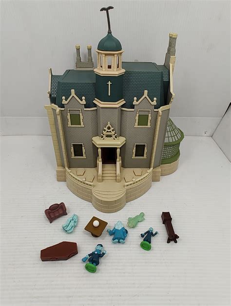 Mavin | Disney Haunted Mansion Playset Monorail House Figures Working