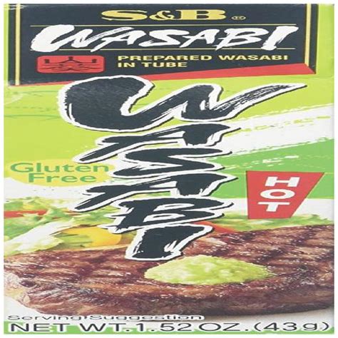 Buy Sb Prepared Wasabi In Tube Pungent Flavour Authentic Taste