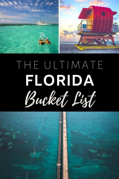 Ultimate Florida Bucket List Road Trip Usa