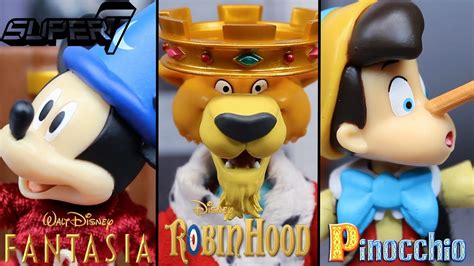 Super7 Disney Ultimates Wave 1 Prince John Mickey Mouse And