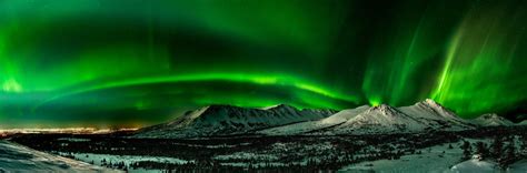 The Northern Lights Sky over the Chugach Mountains - 2023 Alaska ...