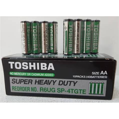 สงฟร จายปลายทาง ถาน AA Toshiba โตชบา Super Heavy Duty Pack 20