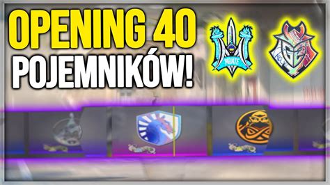 OPENING 40 NAKLEJEK Z MAJORA CS GO OPENING YouTube