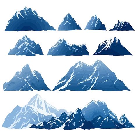 Premium Vector Mountain Logo Vector