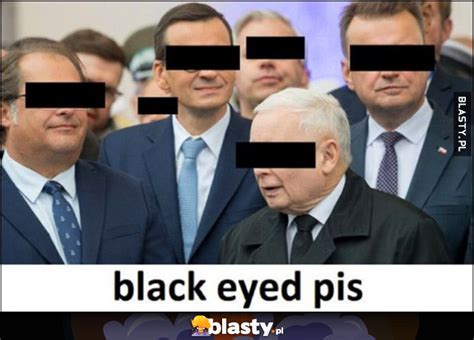 Black Eyed Pis Pos Owie Prawa I Sprawiedliwo Ci Z Czarnymi Paskami Na