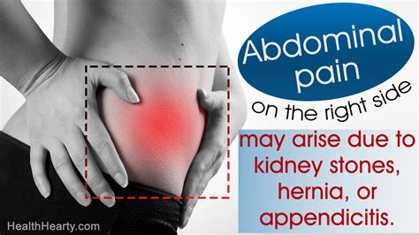 What Causes Abdominal Pain on the Right Side? - Health Hearty