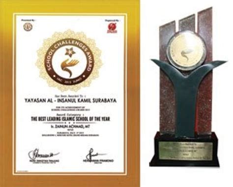 SCHOOL CHALLENGES AWARD Sekolah Islam Shafta Surabaya