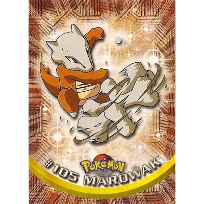 Marowak Foil Topps Tv Animation Edition Series Ebay