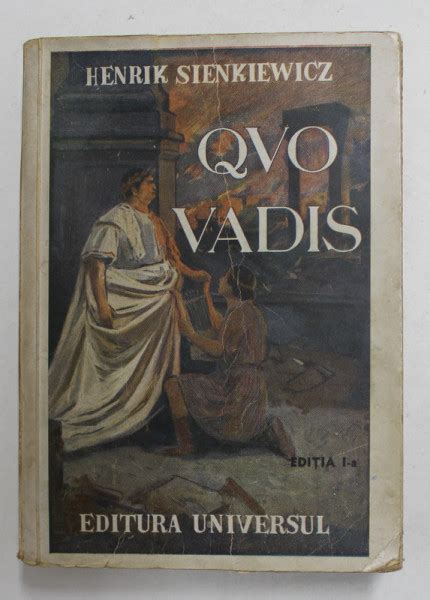 QUO VADIS Roman De HENRYK SIENKIEWICZ 1943