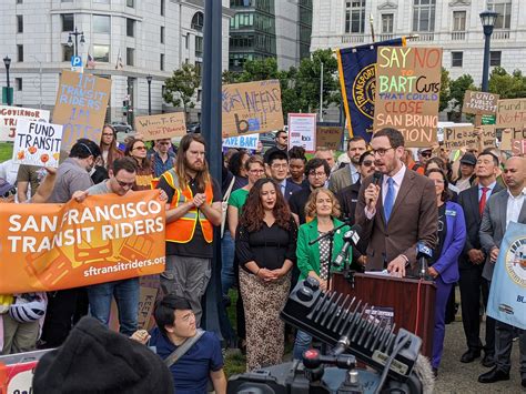 Emergency Rally: Advocates Demand Gov. Newsom ‘Fund Transit Now’