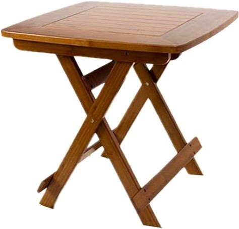 Mesa Auxiliar Plegable De Madera Ahorra Espacio Para Terraza Y Balcón Pequeña Mesa De Jardín