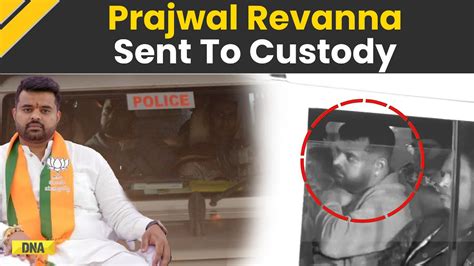 Prajwal Revanna Arrest Jds Mp Prajwal Revanna Sent To Sit Custody Till