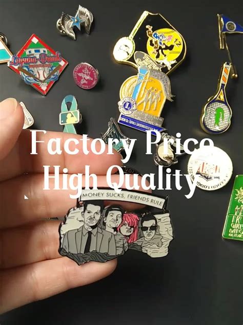 High Quality Enamel Lapel Pins Factory Wholesale Custom Anime Logo