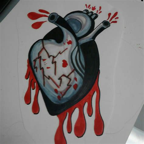 Bloody Broken Heart. by Bringmenirvana on DeviantArt