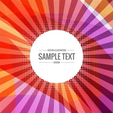 Colorful Sunburst Background Eps Vector Uidownload