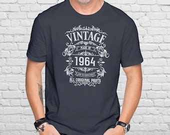 1964 60th Birthday Tshirt 60th Birthday Gift 1964 T Shirt Born In 1964