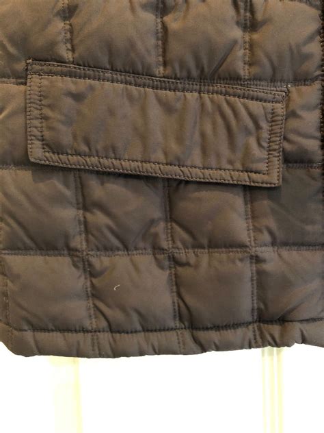 Brown Quilted Puffer Kenneth Cole Reaction Sleeveless Gem