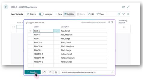 New Functionality In Microsoft Dynamics 365 Business Central 2024 Wave 2 Create Product