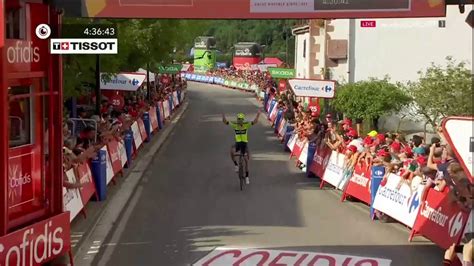 Vuelta Arriva La Fuga Fabbro Ci Prova Ma Vince Mikel Iturria