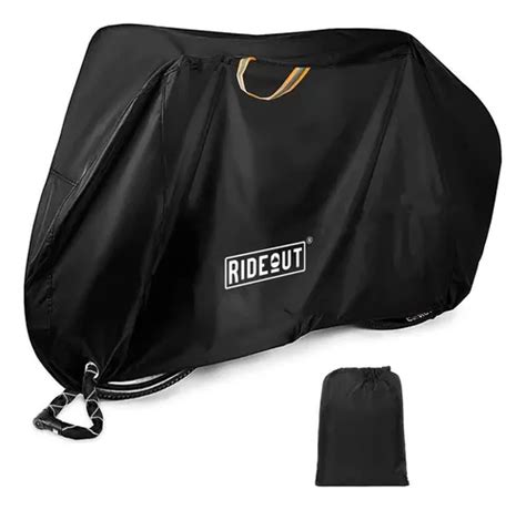 Funda Cubre Bicicleta Moto Carpa 100 Impermeable 110x200cm Color Black