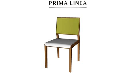 Cadeira Hera Prima Linea 3d Model