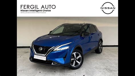 Nissan Qashqai Dig T Mhev N Conecta Techo Magnetic Blue Youtube