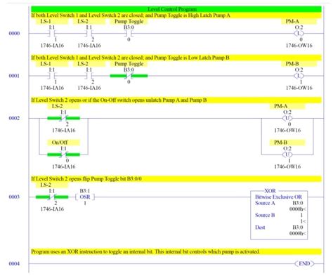 Simple ladder logic program examples - domemaq