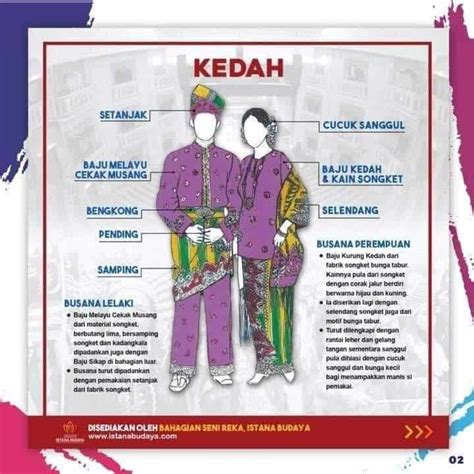 Pakaian Tradisional Malaysia Mengikut Negeri & Suku Kaum