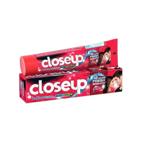 Buy CLOSEUP EVER FRESH RED HOT GEL TOOTHPASTE TUBE OF 150 G Online