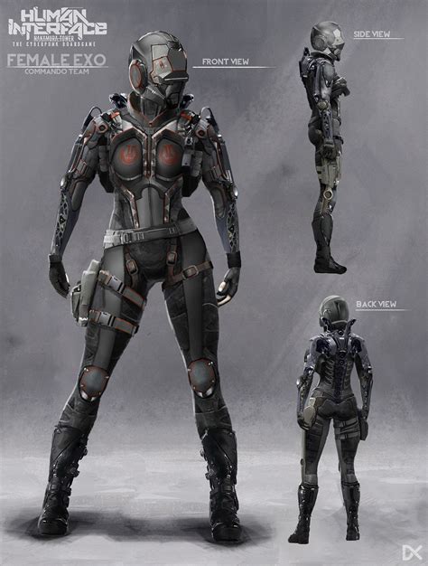 Cyberpunk character, Sci fi concept art, Game concept art