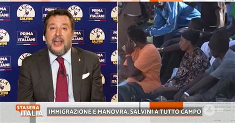 Stasera Italia Salvini tira fuori la verità Milioni dalla Germania