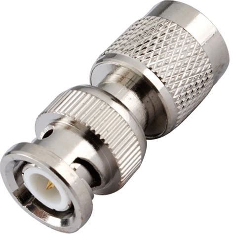 Bnc Male To Tnc Male Plug Straight Rf Coaxial Adapter Connector Tnc