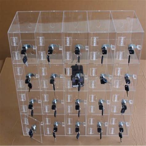 China Clear Acrylic Mobile Phone Storage Box China Acrylic Mobile