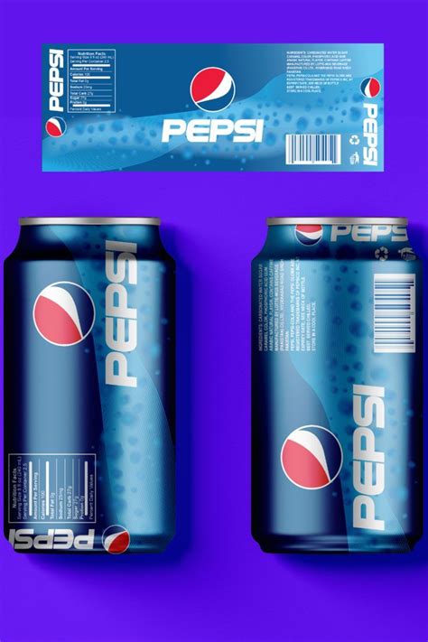 Pepsi Label Design