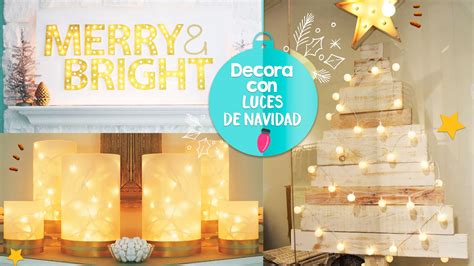 12 ideas que puedes hacer con Luces de Navidad — Craftingeek