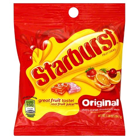 Starburst Original Fruit Chews Shop Snacks And Candy At H E B