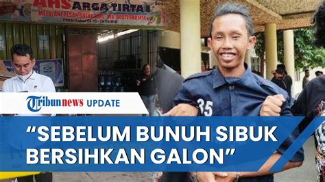 Kesaksian Tetangga Bos Galon Di Semarang Husen Sempat Bersihkan Galon