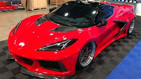 Modified C Corvettes At Sema Show