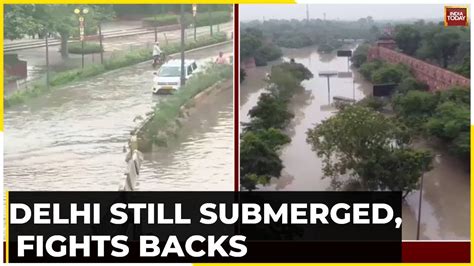 Delhi Flood Waters Reach Supreme Court Rajghat Submerged In Yamuna