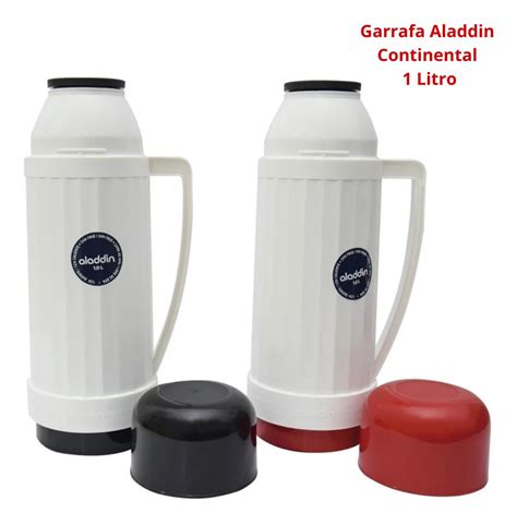 Garrafa Termica Litro Caf Ch Suco Gua Aladdin Parcelamento Sem