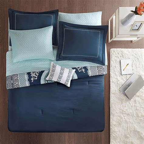 Gallaudet Blue Twin Comforter Set Rooms To Go