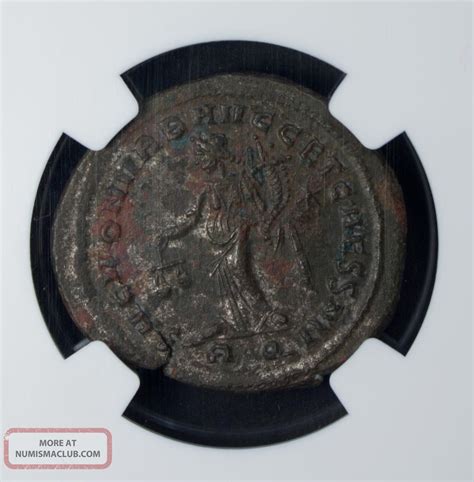 Roman Empire Maximinus Ii Ad 310 313 Ngc Xf Bronze