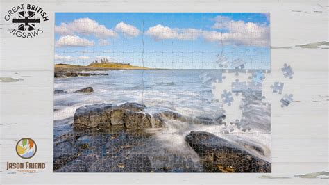 Dunstanburgh Castle Northumberland Piece Jigsaw Puzzle Etsy Uk