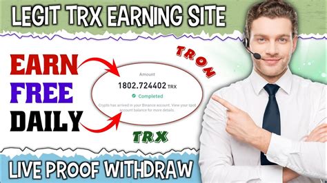 How To Earn Free Tron Trx Trx Mining Free Mining Free Trx