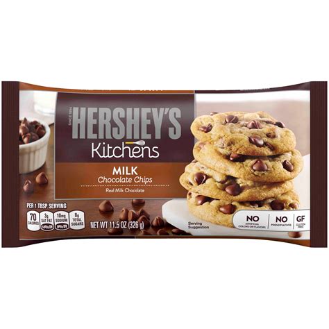 Hersheys Milk Chocolate Baking Chips 115 Oz