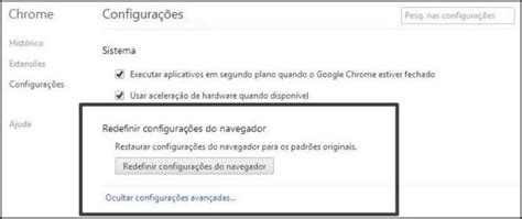 Google Chrome Como Restaurar As Configura Es Originais