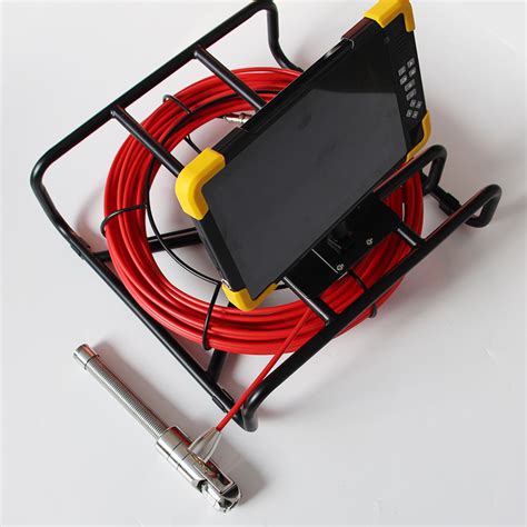 5MP 360 Rotation PTZ Sewer Drain Duct Video Pipe Inspection Camera With